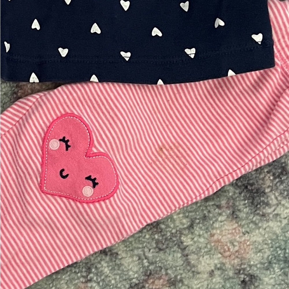 Carter’s 3-Piece Pink/Navy Set, 9mo - Picture 2 of 2